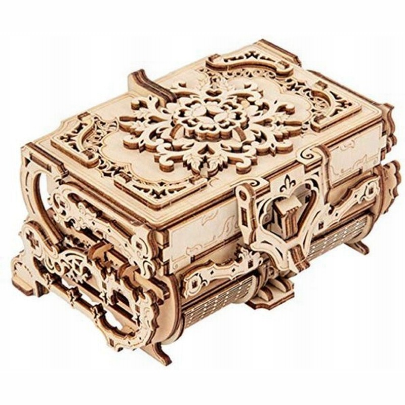 Hamilo ジュエリーボックス 組み立て 宝石箱 パズル 手作り 3d 親子 女の子 工作 木製 通販 Lineポイント最大0 5 Get Lineショッピング