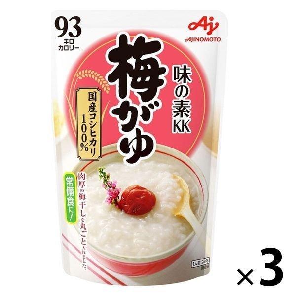 おかゆ レトルト 味の素 梅がゆ 250g×3個