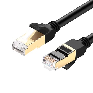 UGREEN 綠聯 CAT7 網路線 FTP版  0.5m  黑色  1條