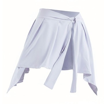 防走光遮羞一片裙 YOGA09 聚酯纖維 90.8% 氨綸 9.2%  灰藍色  均碼