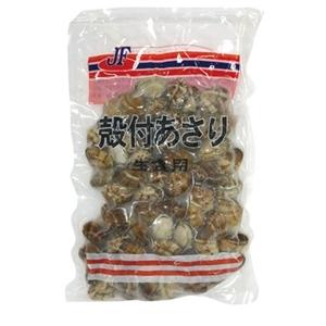 冷凍食品 マリンデリカ)殻付あさり 500g(51-60粒入)