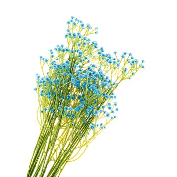 【dayneeds】仿真花藝-滿天星(8色可選)(5支/入)深藍色