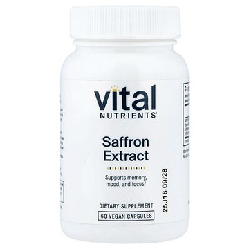 Vital Nutrients, Saffron Extract, 60 Vegan Capsules (15 mg per Capsule)
