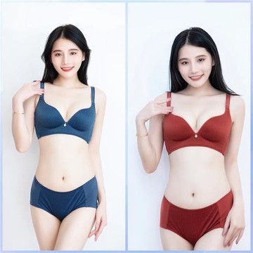 華博向大大萬年經典款內衣小胸收副乳聚攏調整型新款文胸厚杯純色