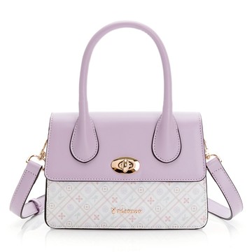 PLAYBOY - 手提包可斜背 Chic系列 - 紫色