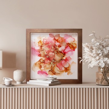 就愛天馬行空【時代中西畫材】寶石系列 - 酒精墨水 藝術材料包 - 鞣革玫瑰 (贈吹氣球) DIY手作 情侶 情人獻禮 生日禮物 創意發揮