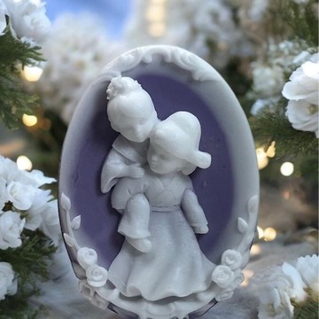 精油香氛皂 婚禮進行曲(古風) 手工皂 精緻雕工搭配各式精油香氛