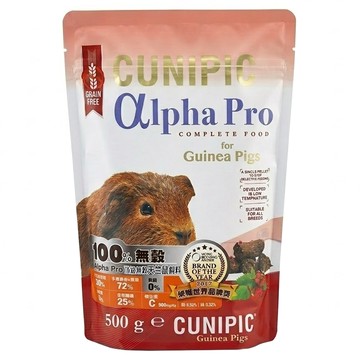 CUNIPIC 頂級無穀天竺鼠飼料  500g  1包