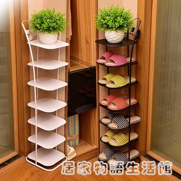 鞋架室內簡易家用經濟型宿舍省空間多層防塵門口小鞋架多功能鞋櫃
