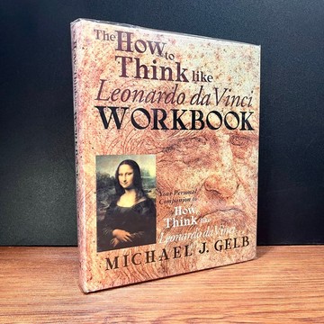◤絕版原文《像達文西一樣思考The How to Think like Leonardo da Vinci WORKBO