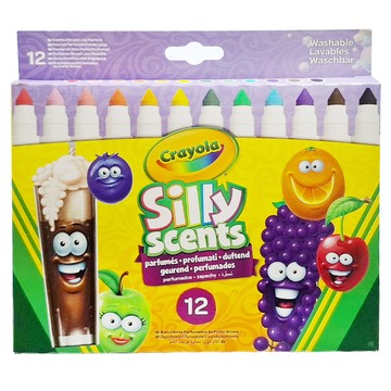 Crayola 繪兒樂 趣味香味馬克筆  12色  1組