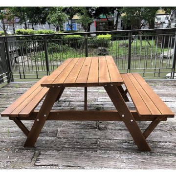 五尺黃柏野餐啤酒桌