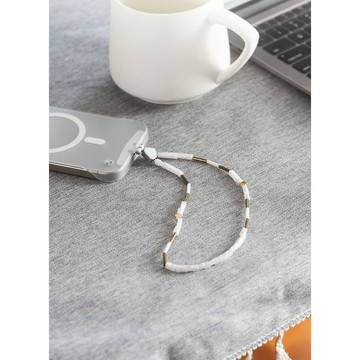 M.Beads 日本串珠手機手鏈 /手機鍊 /手機吊飾 Birch