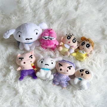 日本 蠟筆小新 變裝系列 吊飾 鑰匙圈 小白/肥嘟嘟左衛門