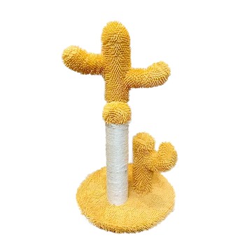 寵物夢工廠 貓抓柱  底盤直徑32cm 高53cm  仙人掌  1個