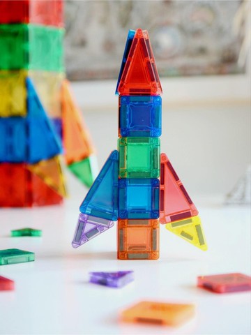 【MAGBLOX】迷你旅行組 - 繽紛色 33 pcs  （共兩款封面隨機出貨）