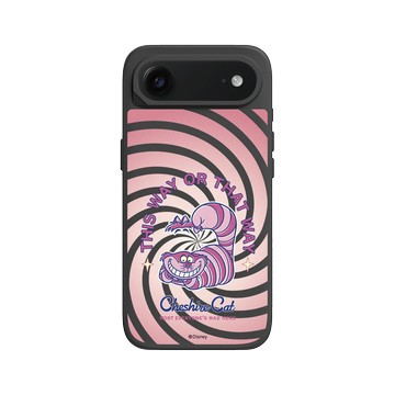 iPhone Air SolidX 黑 - 迪士尼-經典系列 Disney Classics - 愛麗絲夢遊仙境 - 柴郡貓 THIS WAY OR THAT WAY