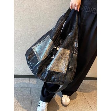 香港包包女2024新款時尚手提托特包大容量高級感單肩斜挎包大包包