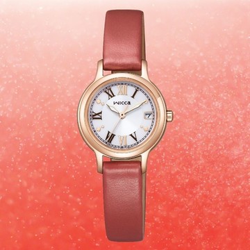CITIZEN 星辰 NEW WICCA 公主系列 KH4-963-14 情人節推薦款 太陽能時尚腕錶 24mm