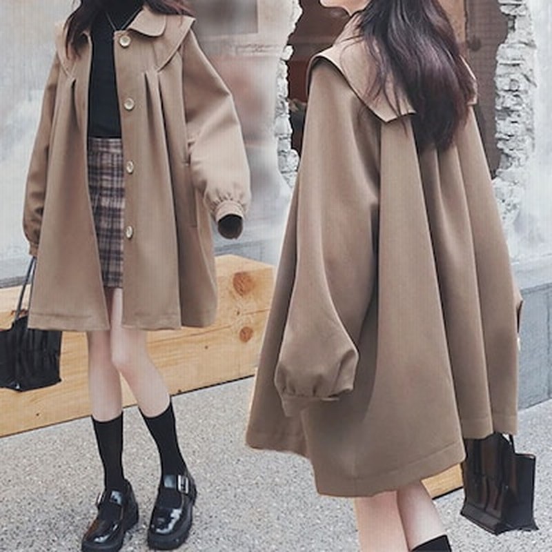 トレンチコート アウター 新しい ゆったり コートレディース スーツ コート韓国ファッション 428 通販 Lineポイント最大1 0 Get Lineショッピング