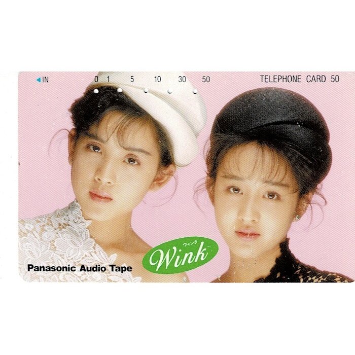 Wink ウインク 相田翔子 鈴木早智子 Panasonic Audio Tape//使用済み