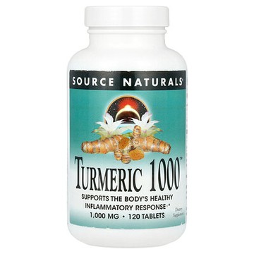 Source Naturals, 姜黃 1000™，1000 毫克，120 片