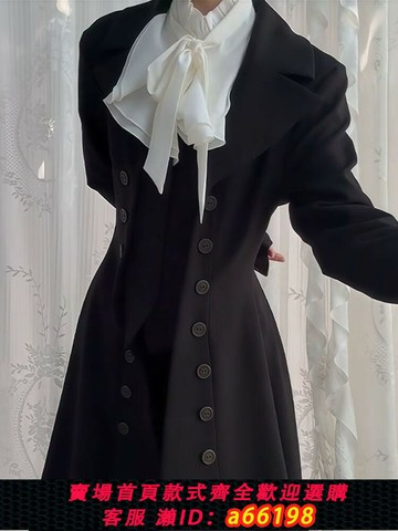 【台灣公司 可開發票】王子系哥特外套 vintage古著日系小眾設計外套2025秋小個子lolita