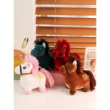 2026馬年吉祥物馬上有福玩偶毛絨玩具公仔生肖馬新年禮物活動禮品