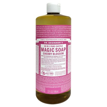 Dr.Bronner's 布朗博士 潔膚露 櫻花  1個  946ml