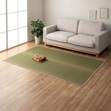 IKEHIKO | 無染藺草地毯Mirai 140x210x0.6cm 天然純淨 (1件)