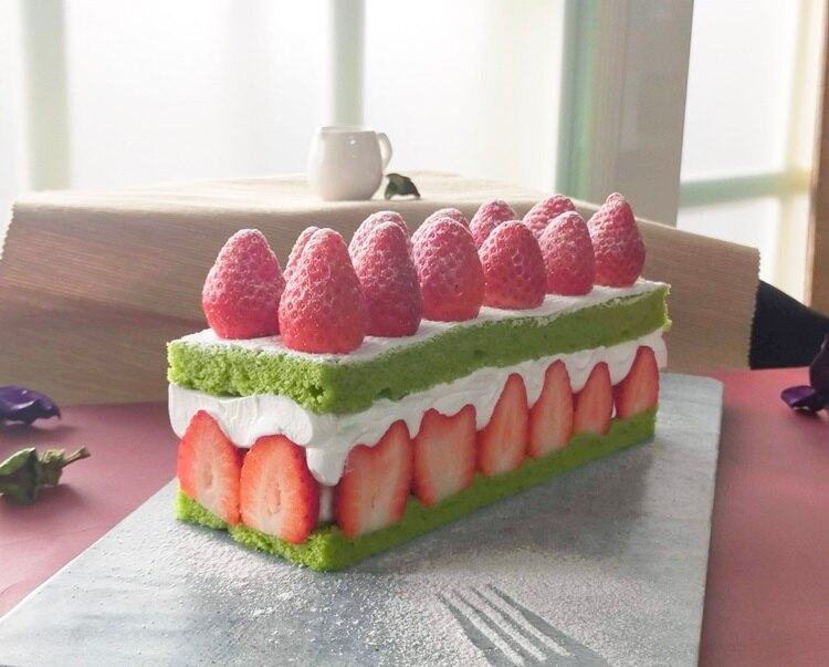 冬季限定❤️抺茶草莓生乳修多蛋糕❤️日本靜岡抹茶~大湖草莓~蛋糕~甜點[聚會甜點~彌月蛋糕~團購美食~伴手禮]