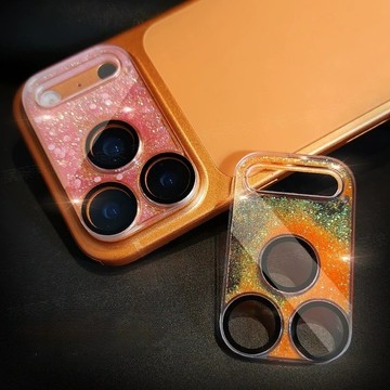 星空流沙 鏡頭貼 一體覆蓋 滿版 保護貼 適用於 蘋果 iPhone 17 Pro Max 鏡頭貼 鏡頭膜  攝像頭保護
