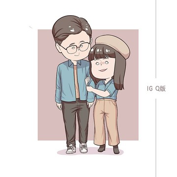 眼袋人生Q版人像畫