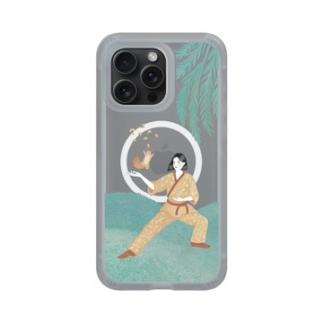 iPhone 15 Pro Max AirX 流變灰 - 欣蒂小姐 Miss Cyndi - 松子散花
