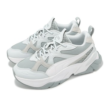 [ACS] Puma 休閒鞋 Sophyr Wns 女鞋 白 灰 拼接 麂皮 緩衝 厚底 老爹鞋 39773604