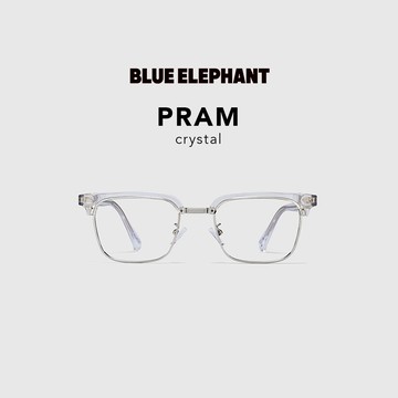 【BLUE ELEPHANT】PRAM crystal 抗藍光眼鏡 鏡框 附盒 官方旗艦店