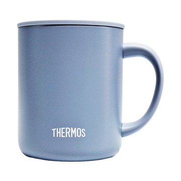 THERMOS 膳魔師 真空保溫馬克杯 JDG-452C  藍色  450ml  1個