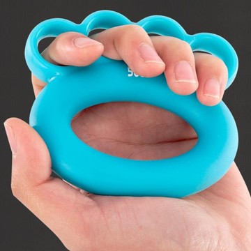 硅膠握力器男女橡膠圈專業練手力手指康復訓練健身器材