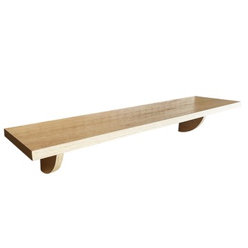 澄境 層板加購區-頂天立地洞洞板置物架適用 寬60公分胡桃色