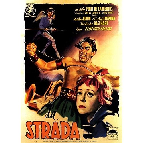 La Strada 27?x 40映画ポスター