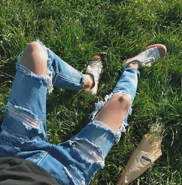 【JP.美日韓】韓國 褲 牛仔破褲 破膝褲 刷破 特殊刷破 非 MJ ZNIF SQUAD