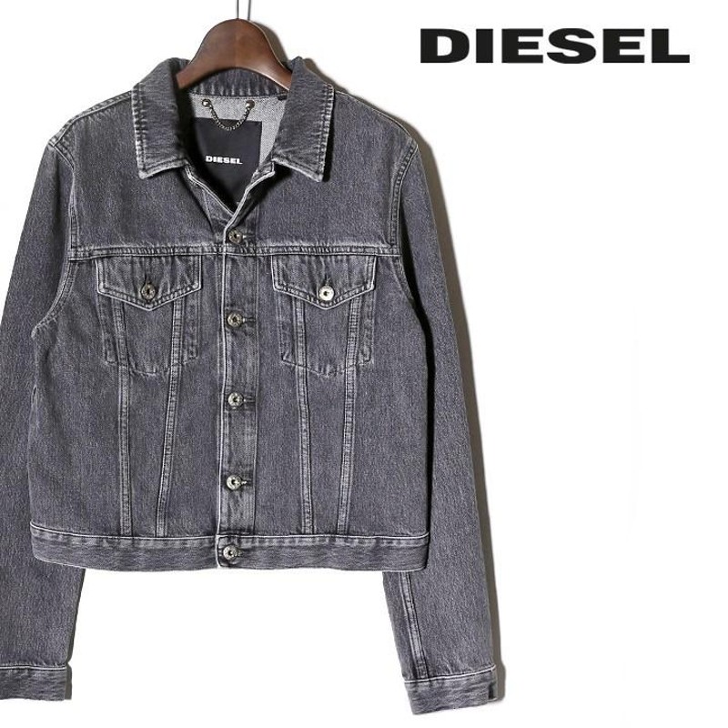 ディーゼル DIESEL デニムジャケット レディース クラッシュダメージ