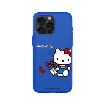 iPhone 15 Pro Max Clear 激光藍 - 三麗鷗-Hello Kitty - Shopping day