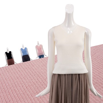 O-LIWAY 台灣製 MIT 混棉細針V領羅文針織背心