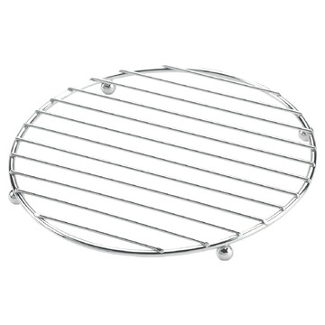 DAY&DAY 日日家居 隔熱墊-大 ST3006L #304 不鏽鋼 φ205MM  銀色  1個