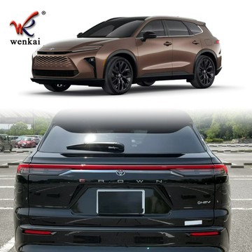 適用于豐田25款皇冠Crown Estate Signia改裝后尾箱專用側飾條