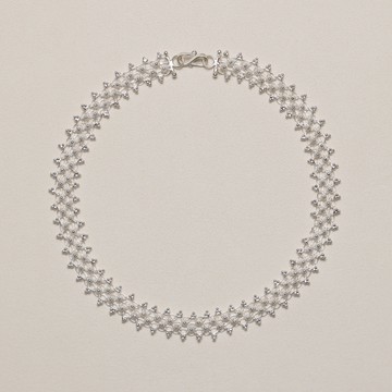 雙排蕾絲頸鏈｜象往