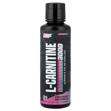 Nutrex Research, L-肉鹼 3000，草莓西瓜味，15.72 液量盎司（465 毫升）