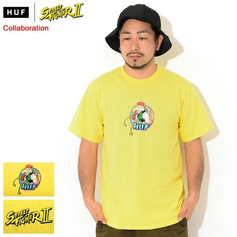 ハフ Tシャツ 半袖 Huf メンズ ストリートファイター2 キャミィ コラボ Huf Street Fighter Ii Cammy S S Tee カットソー Ts 通販 Lineポイント最大get Lineショッピング