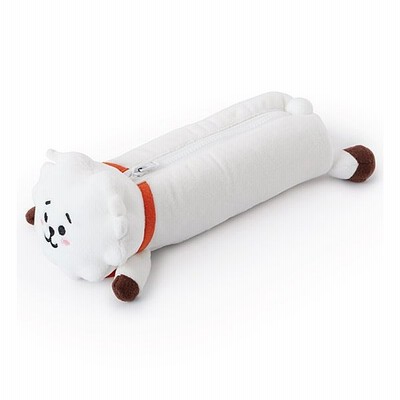 BT21　寝そべり　ぬいぐるみ　ペンケース　RJ [韓国][文具][文房具][筆箱][かわいい][防弾少年団] [公式]